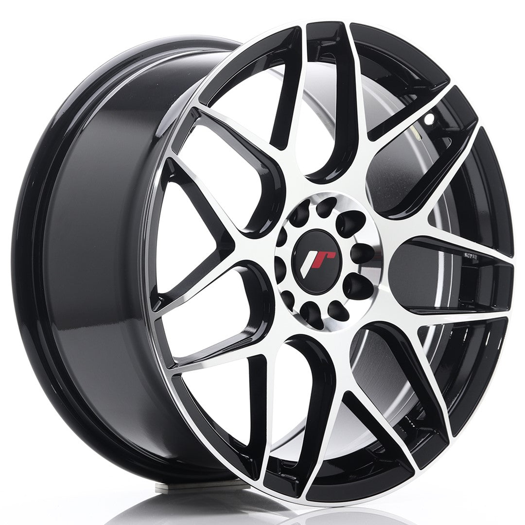 Japan Racing JR-18 18x8.5" 5x112/114.3 ET40, Noir / Brillant