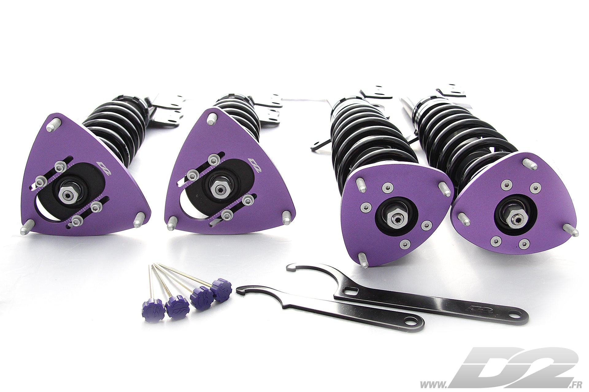 Combinés Filetés D2 Street pour Hyundai Coupé (1997-2001)