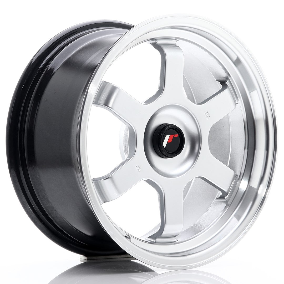Japan Racing JR-12 16x8" (4 & 5 trous - sur mesure) ET20-22, Gris Argenté