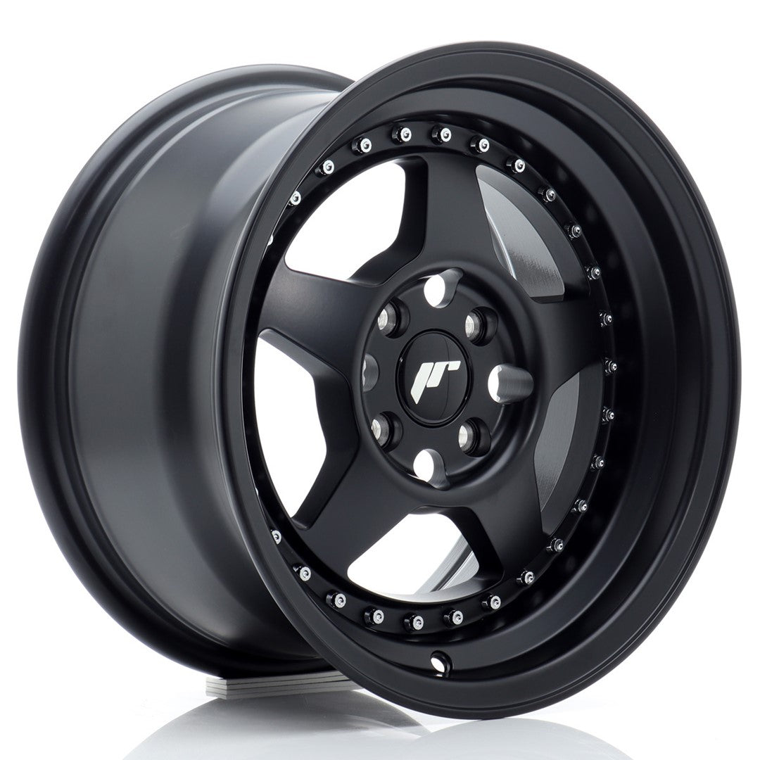 Japan Racing JR-6 15x8" 4x100 ET25, Noir Mat
