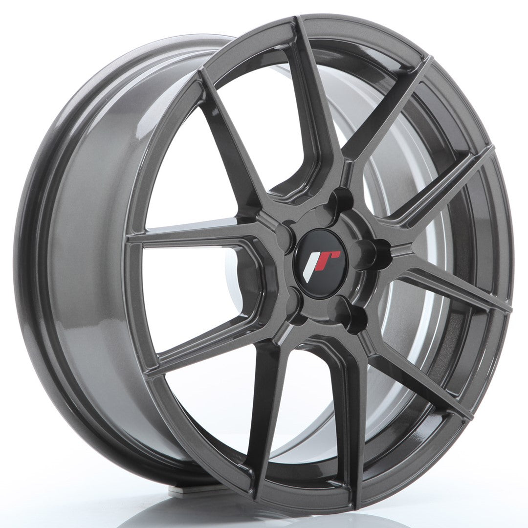 Japan Racing JR-30 17x7" (5 trous - sur mesure) ET20-40, Hyper Gray