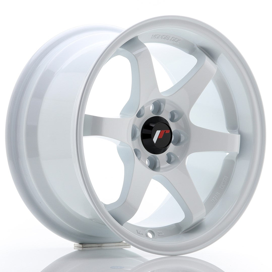 Japan Racing JR-3 15x8" 4x100/114.3 ET25, Blanc