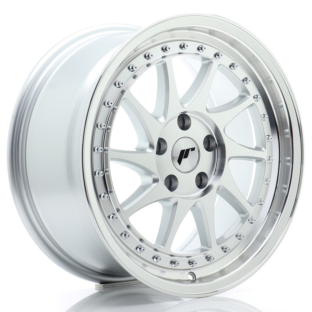 Japan Racing JR-26 17x8" 5x112 ET35, Gris Argenté