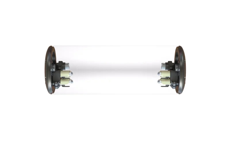 AccuAir Endo-VT 3 Gallons – Tank + 4-Kleppen Elektrokleppen – Ruw – weergave 4