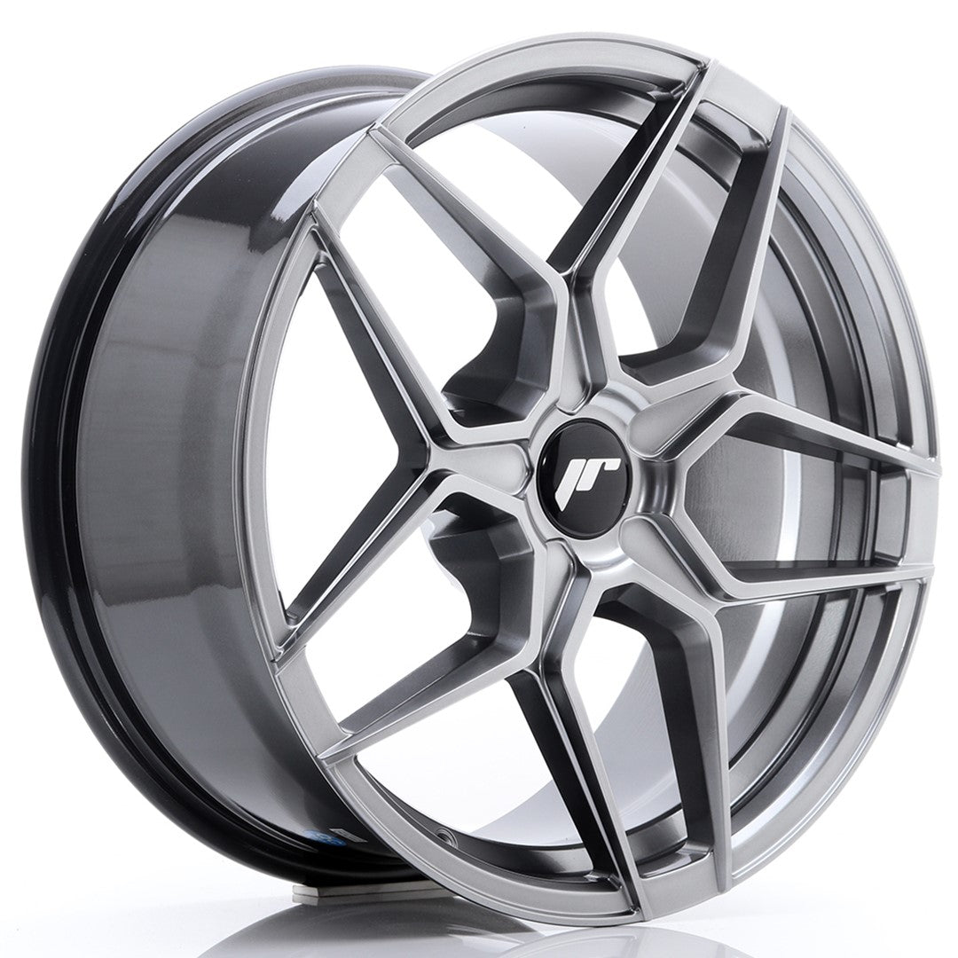 Japan Racing JR-34 18x8" (5 trous - sur mesure) ET20-42, Hyper Black