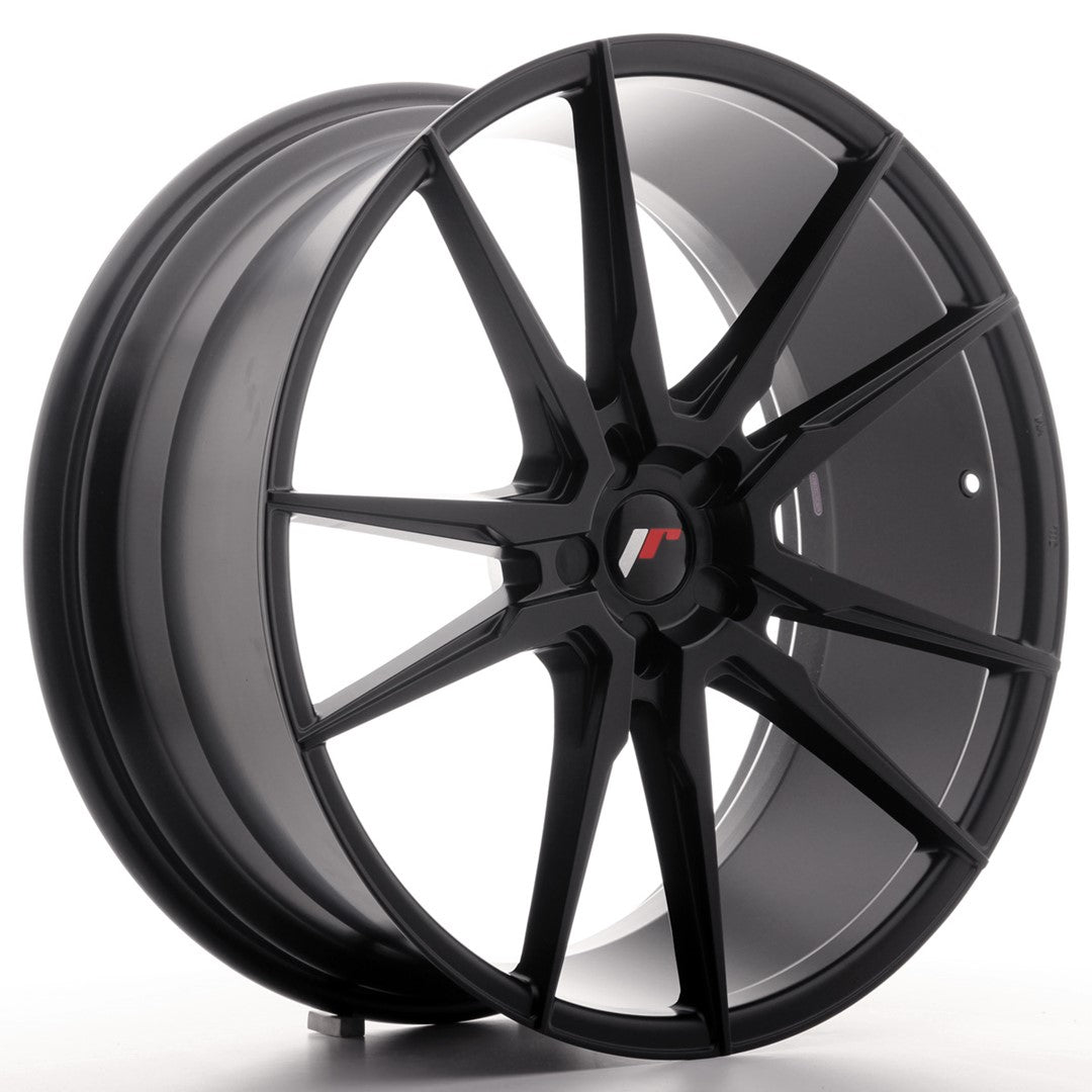 Japan Racing JR-21 Extreme Concave 22x9.5" (5 trous - sur mesure) ET30-45, Noir Mat / Satiné