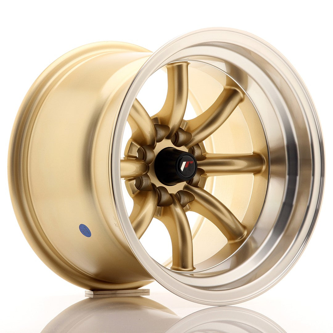 Japan Racing JR-19 15x10.5" 4x100/114.3 ET-32, Or / Doré