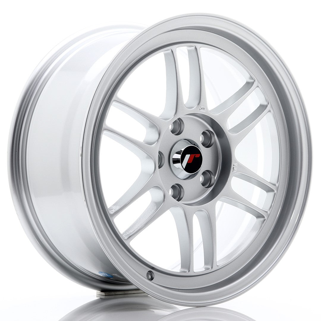 Japan Racing JR-7 17x8" 5x114.3 ET35, Gris Argenté / Poli