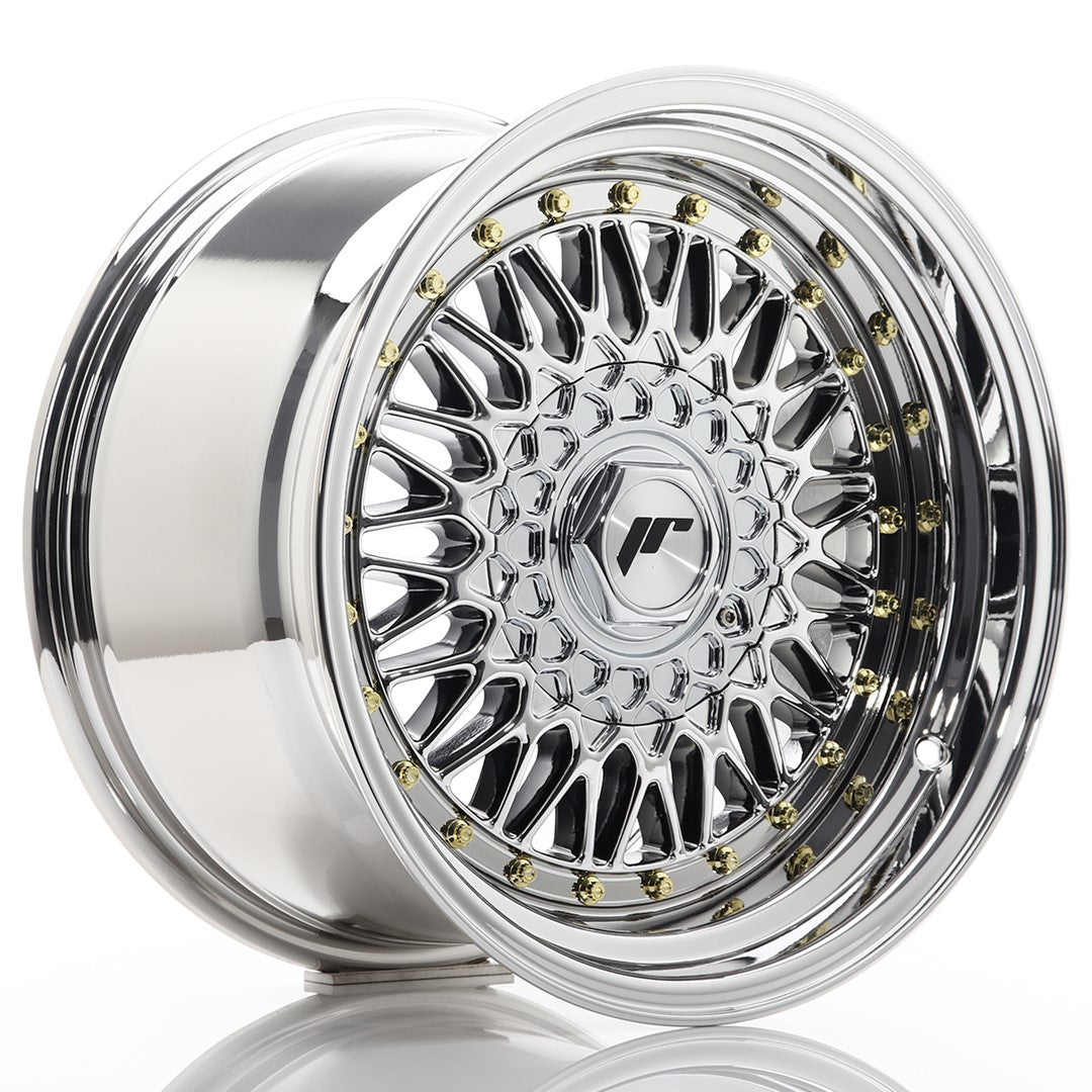 Japan Racing JR-9 16x9" 4x100/108 ET20, Chrome / Titane