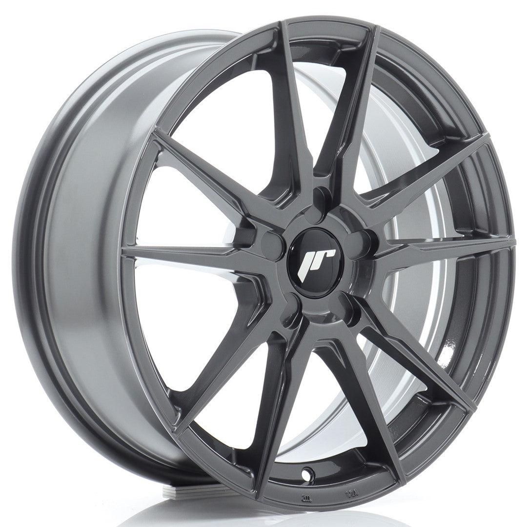 Japan Racing JR-21 17x7" (5 trous - sur mesure) ET20-40, Hyper Gray