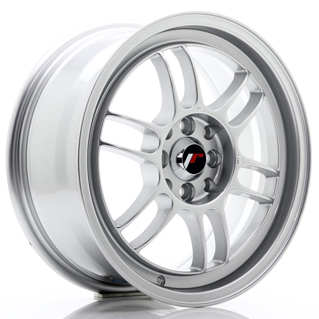Japan Racing JR-7 16x7" 4x100/114.3 ET38, Gris Argenté / Poli