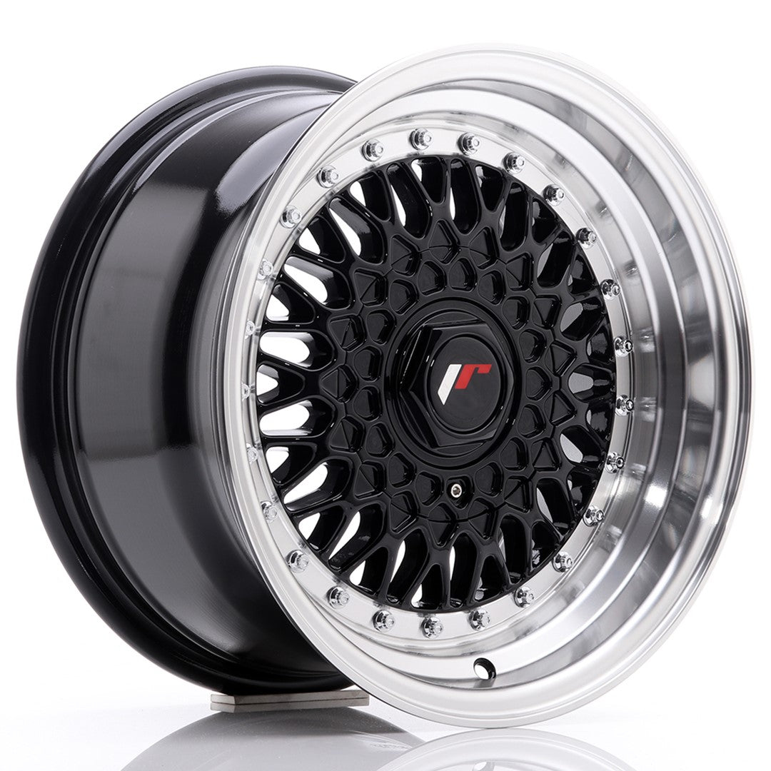Japan Racing JR-9 15x8" 4x100/108 ET20, Noir / Brillant