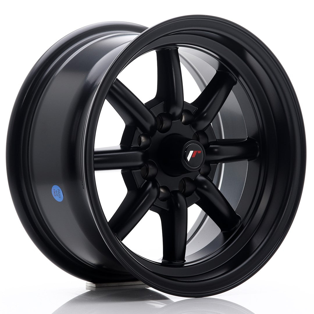 Japan Racing JR-19 14x7" 4x100/114.3 ET0, Noir Mat / Satiné