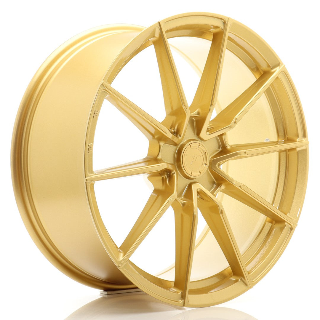 Japan Racing SL-02 Super Light 19x8.5" (5 trous - sur mesure) ET20-45, Doré