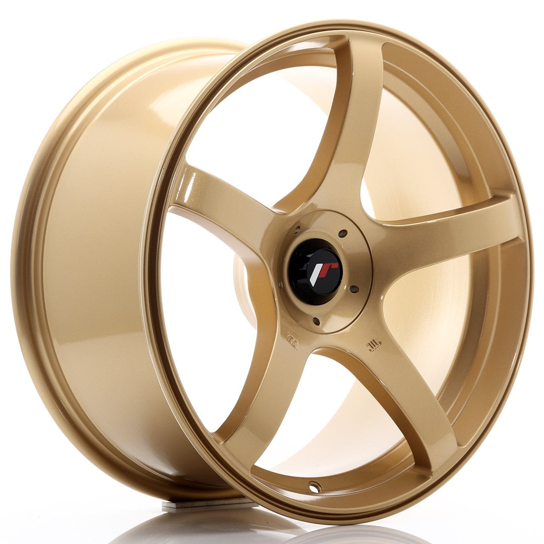 Japan Racing JR-32 18x8.5" (5 trous - sur mesure) ET20-38, Dorée