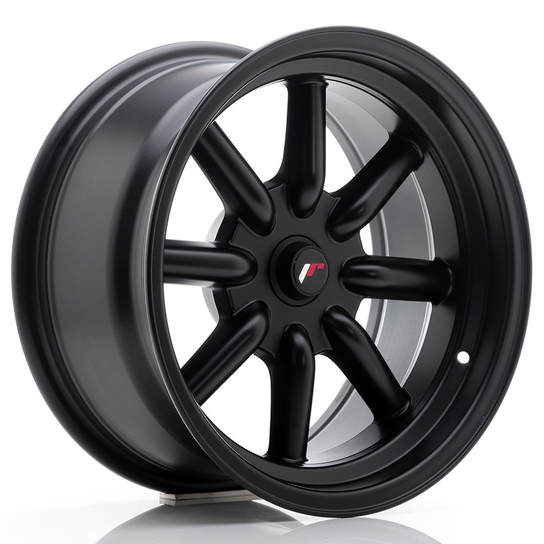Japan Racing JR-19 16x8" (4 & 5 trous - sur mesure) ET-20-0, Noir Mat / Satiné