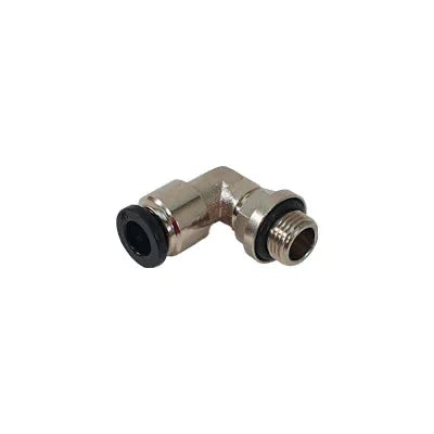 Raccord 90° orientable - 1/8" G Male | 1/4" G Push-in