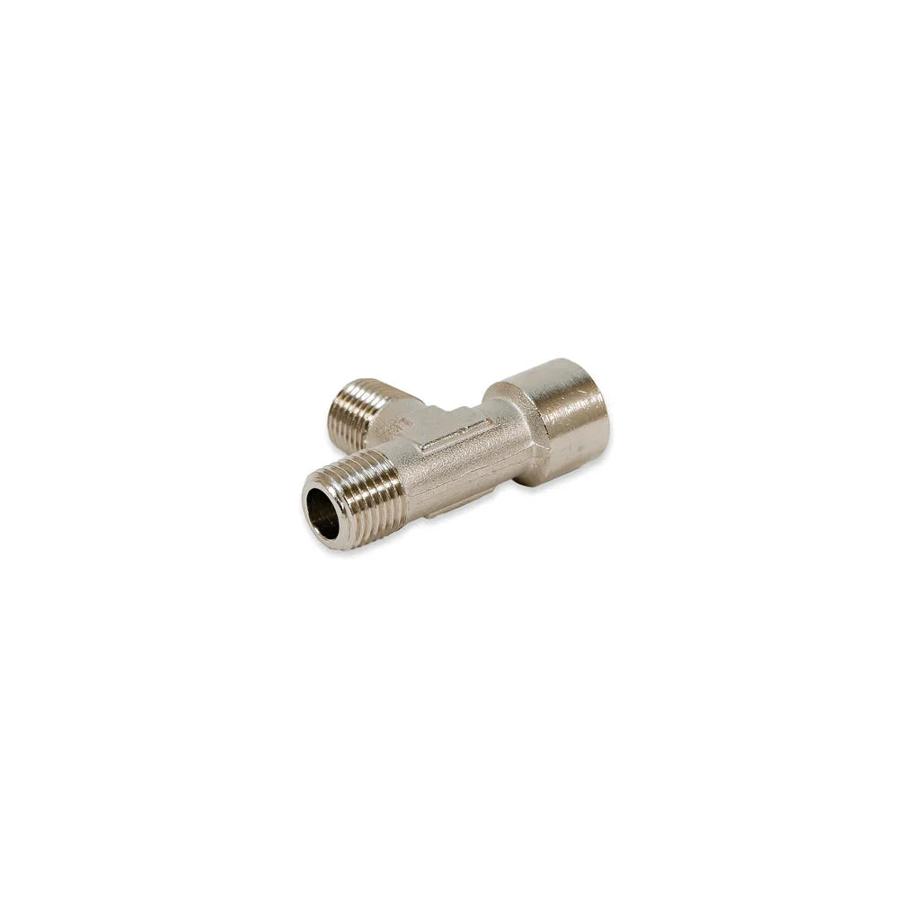 Raccord T - 1/4" R Male | 1/4" R Male | 1/4" G Femelle