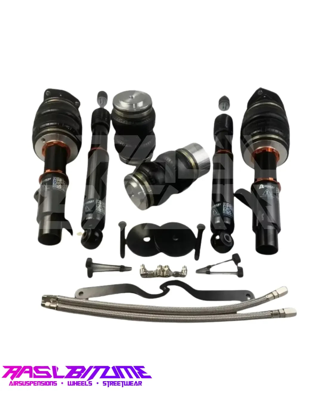 Rasl’Bitume – Kit Airmext Ford Focus MK1 NA Ø45 (1999-2005) | Suspension Pneumatique Rasl'Bitume