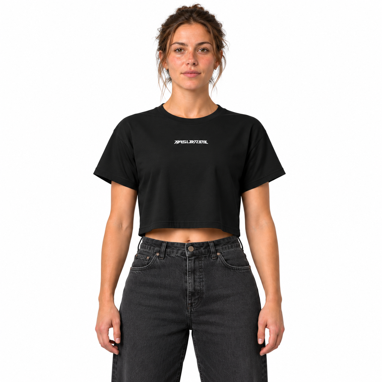 Top corto da donna Built to Drift Rasl’Bitume