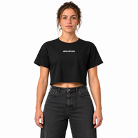 Top corto da donna Built to Drift Rasl’Bitume