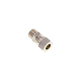 Hardline brass olive fitting - 1/4"G male - 10mm olive