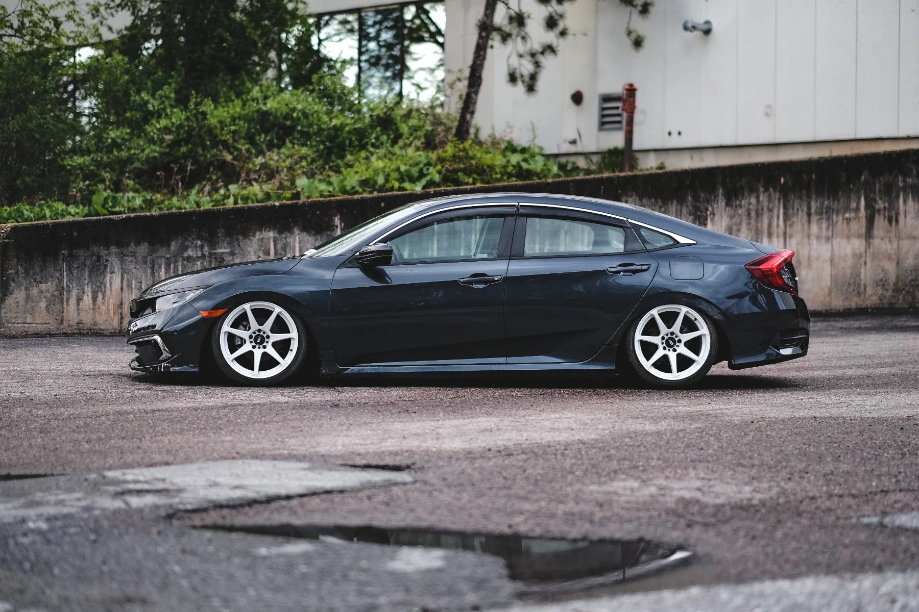Bag Riders Super Low Air Suspension for Honda Civic Hatchback 10th Gen