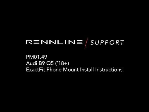 Rennline Audi Q5 B9 Exactfit Magnetic Controller Mount