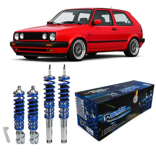Kit combinado roscado BlueLine – Volkswagen Golf 2 (1983-1991) + TÜV