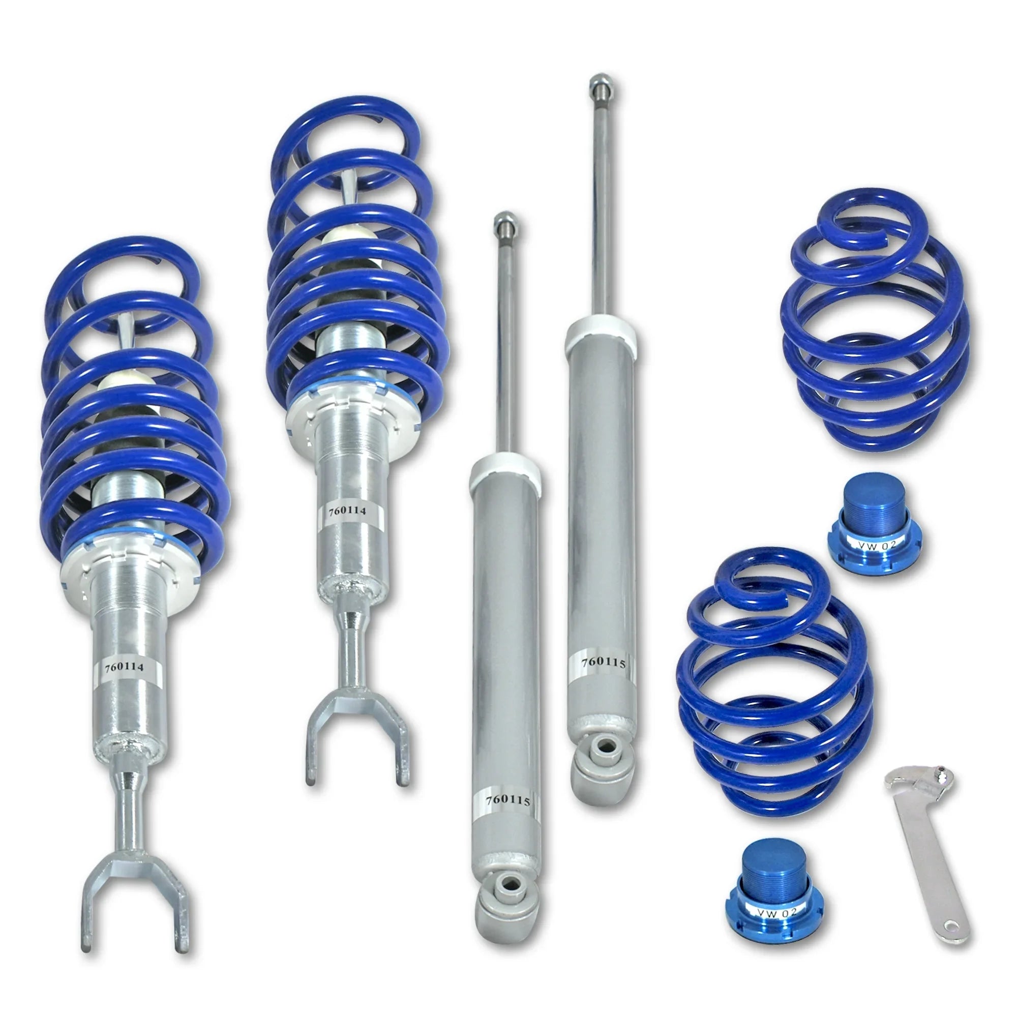 Kit Combiné Fileté BlueLine – Volkswagen Passat B5 (1996-2005) + TÜV