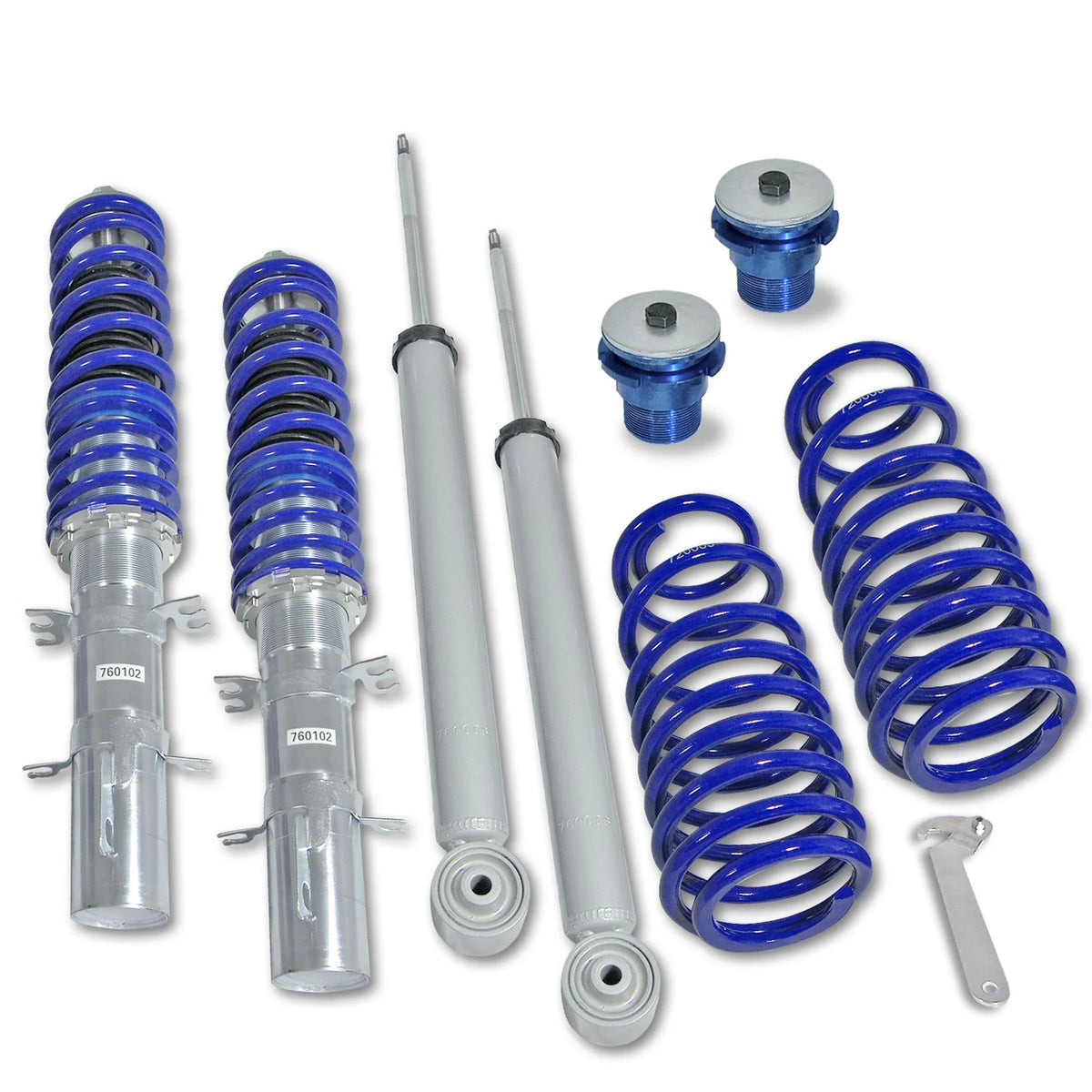 Zestaw gwintowany BlueLine – Volkswagen New Beetle (1998-2010) + TÜV – widok 2