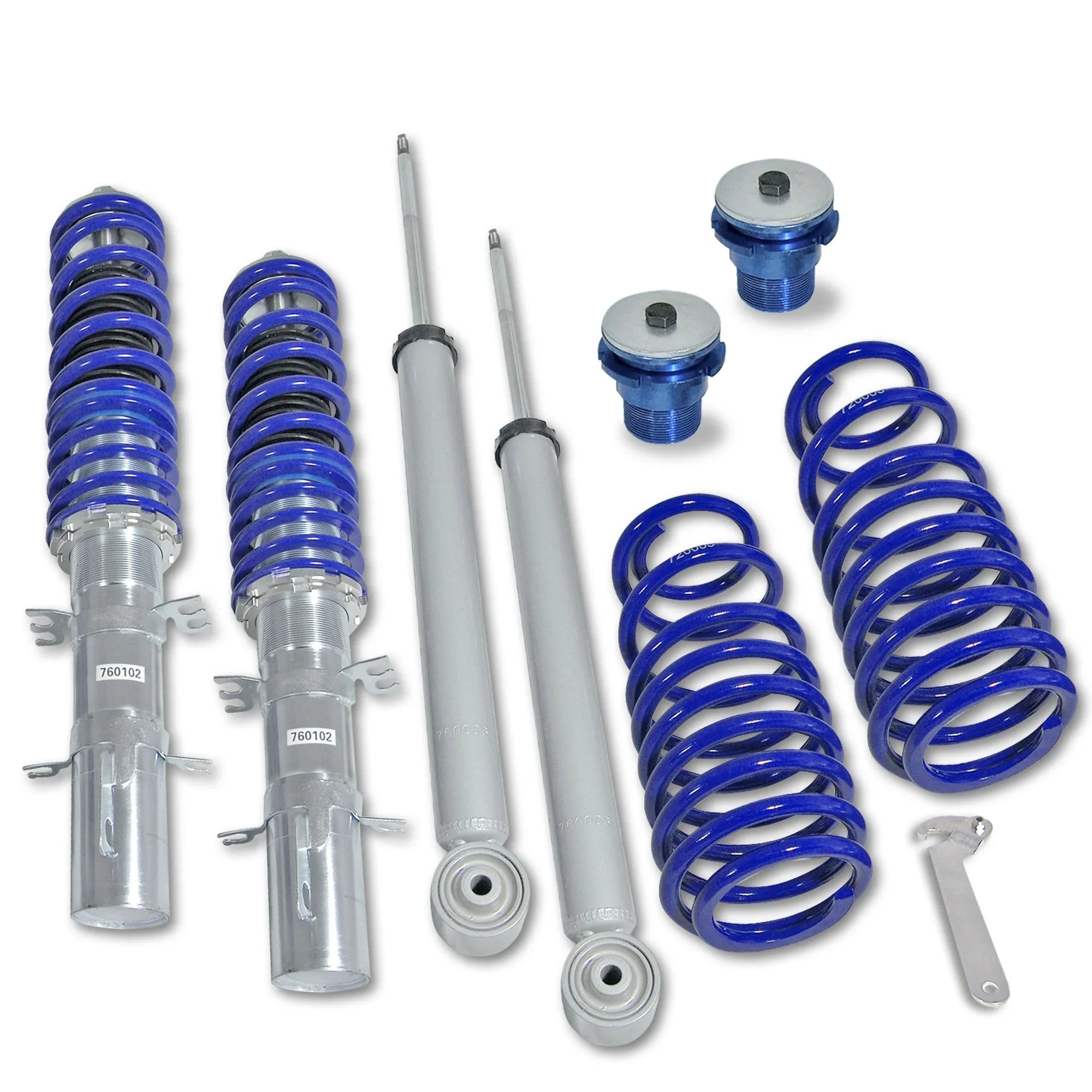 BlueLine Gängad Kombinationssats – Audi A3 8L (1996-2003) + TÜV