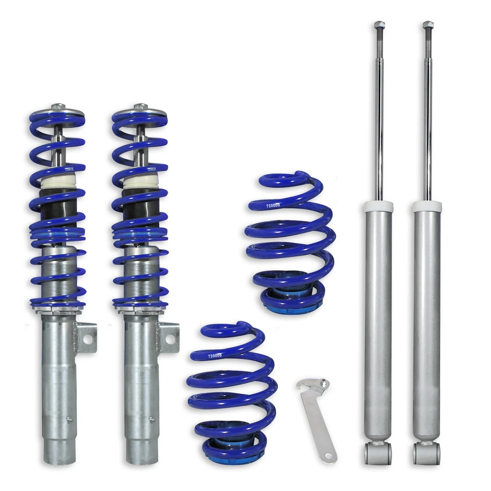 BlueLine Threaded Coilover Kit – BMW 3 Series E46 (1998-2005) + TÜV