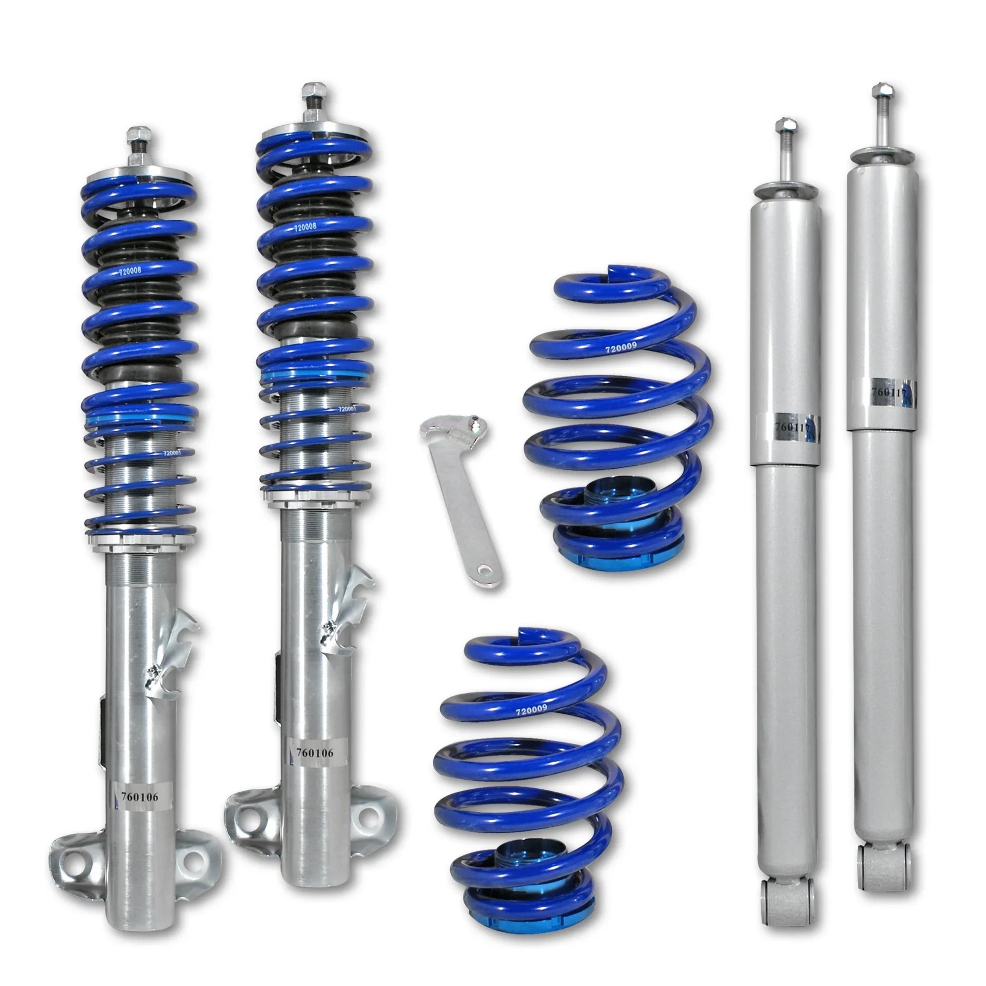Kit Combiné Fileté BlueLine – Bmw Serie 3 E36 compact (1994-2000) + TÜV