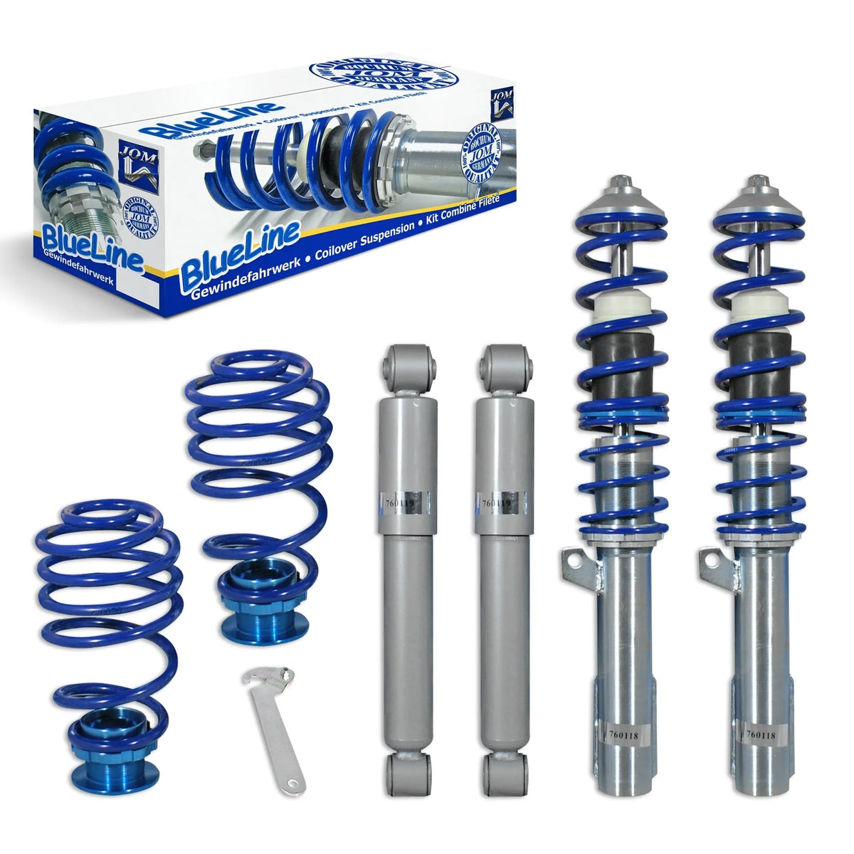 BlueLine Coilover Kit – Opel Astra (1998-2005) + TÜV – view 2