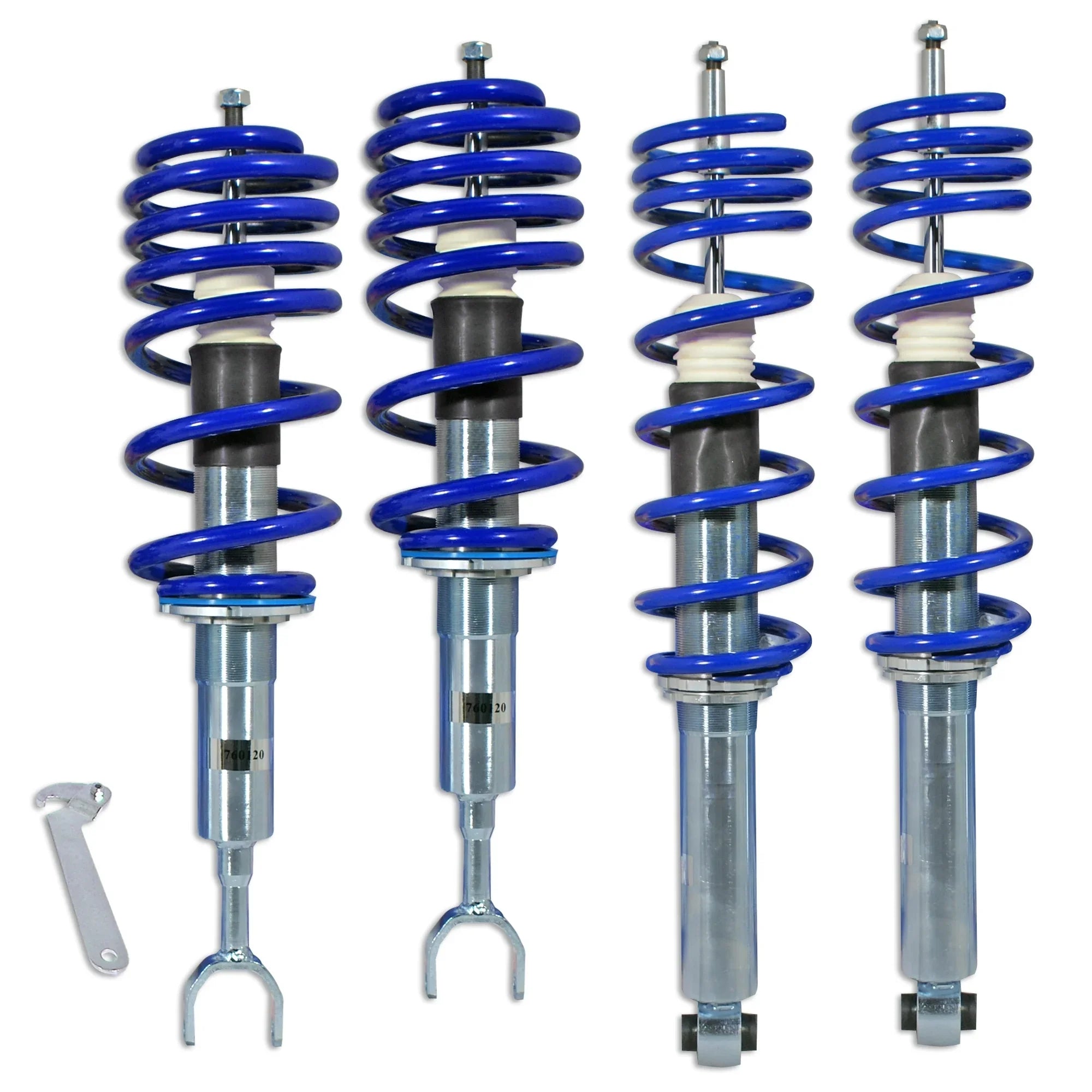 Kit Ammortizzatori Regolabili BlueLine – Audi A4 B5 (1994-2001) Berlina & Avant + TÜV