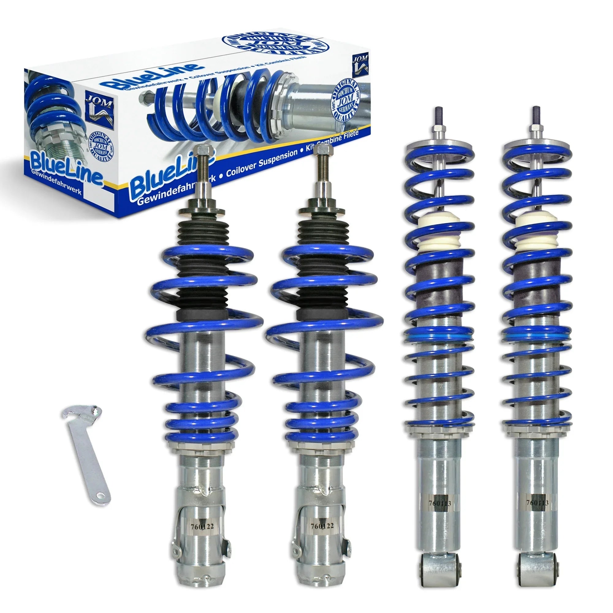 Zestaw gwintowany BlueLine – Volkswagen Polo 6KV2 (1999-2002) + TÜV