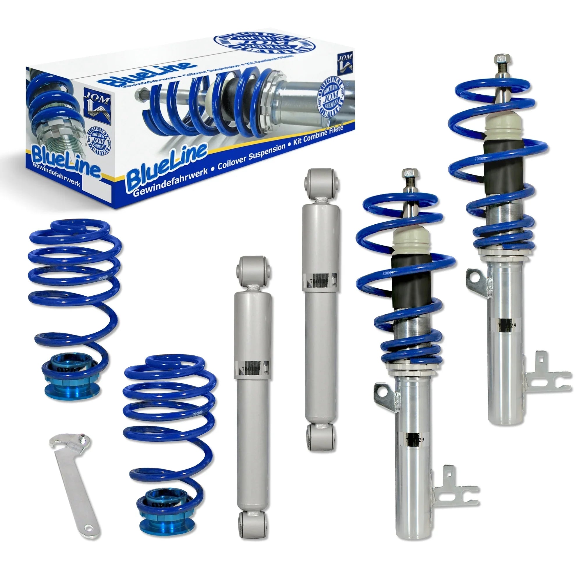 Kit de Suspensión Rosca BlueLine – Opel Astra H (2004-2010) + TÜV