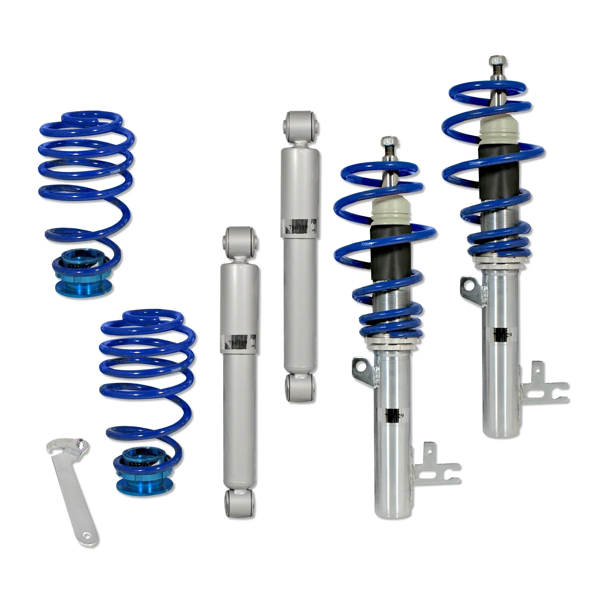 Kit de Suspensión Rosca BlueLine – Opel Astra H (2004-2010) + TÜV