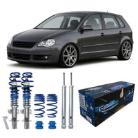Kit Ammortizzatori Filettati BlueLine – Volkswagen Polo 9N (2001-2009) + TÜV