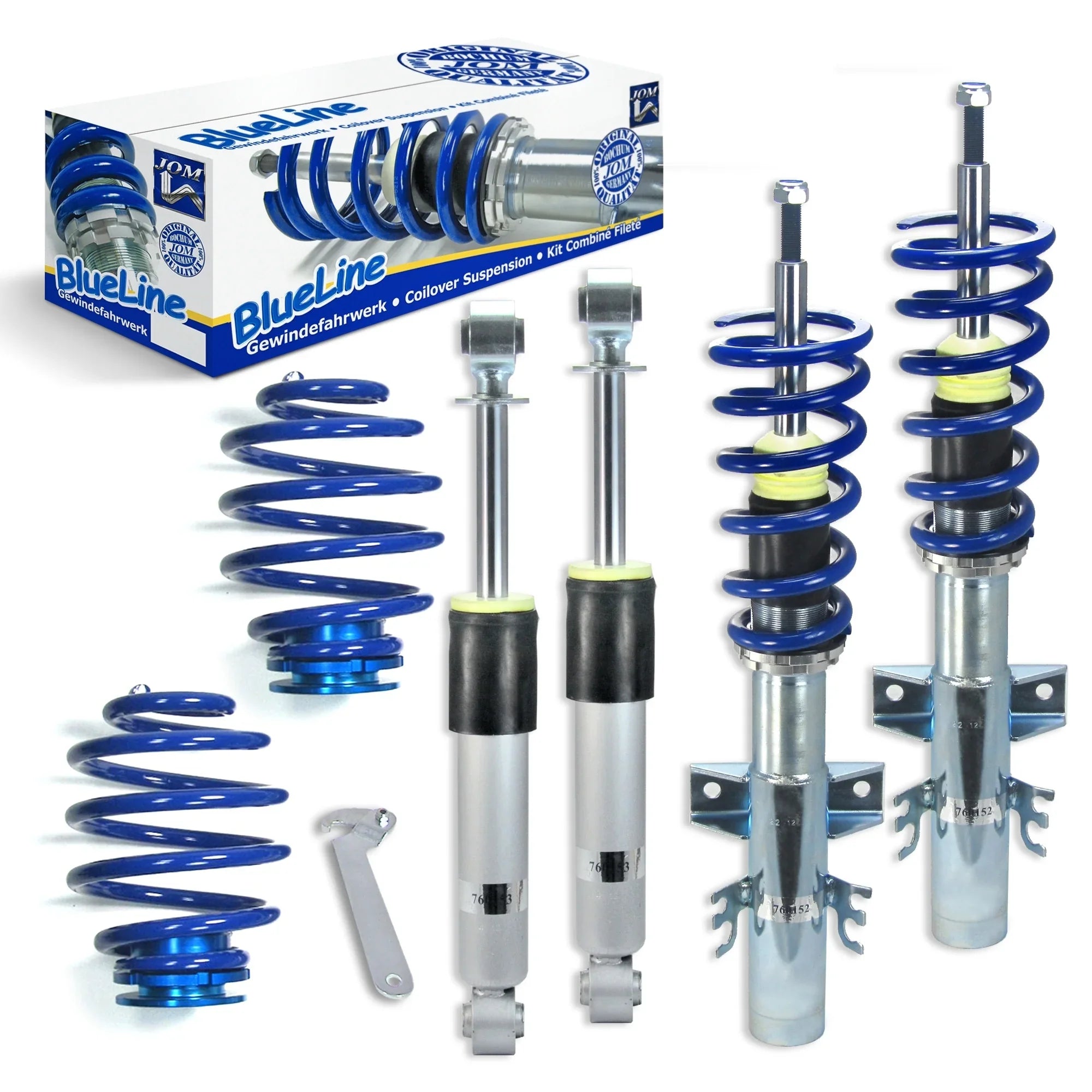 Kit combinado roscado BlueLine – Volkswagen Transporter T5 (2003-2015) + TÜV