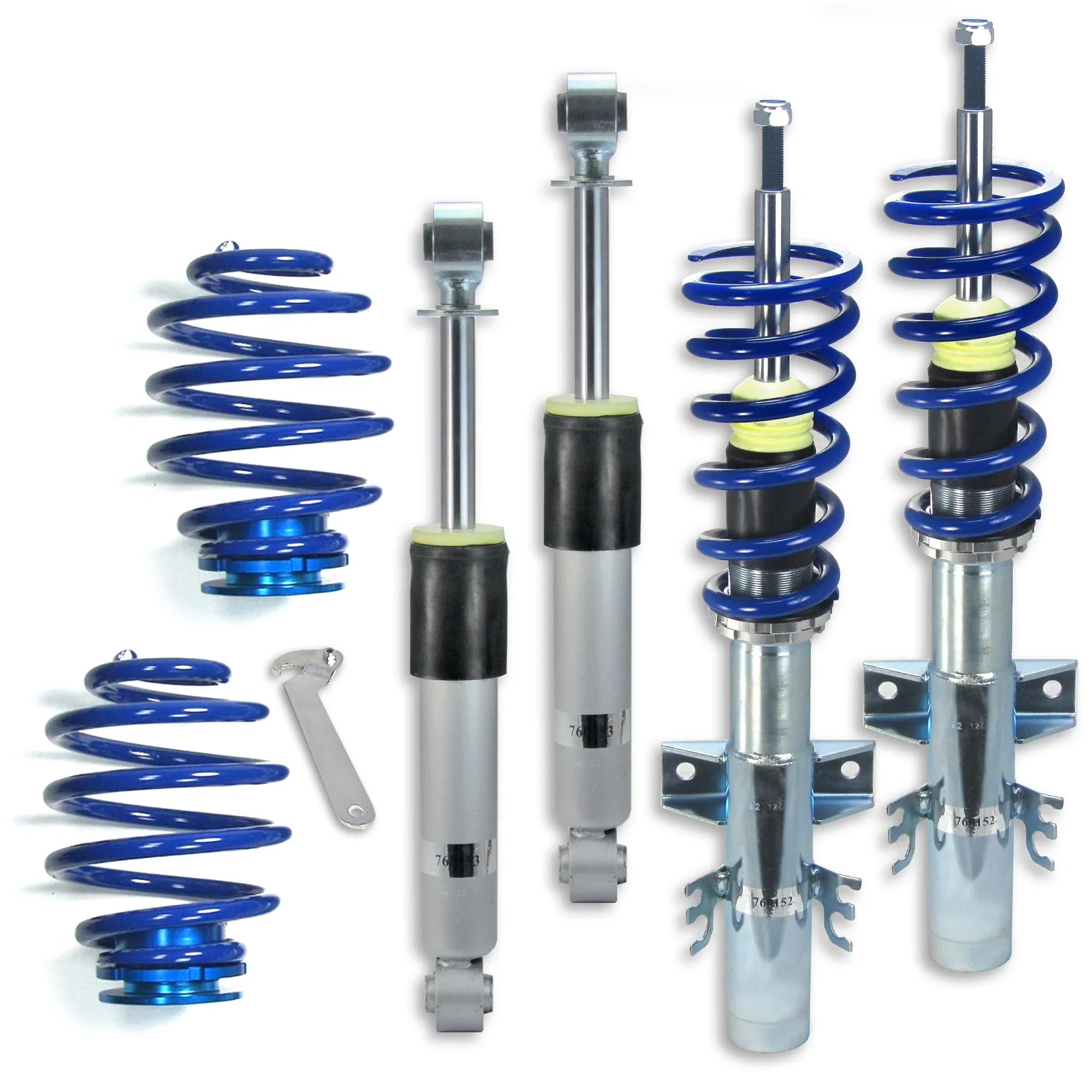 Kit combinado roscado BlueLine – Volkswagen Transporter T5 (2003-2015) + TÜV