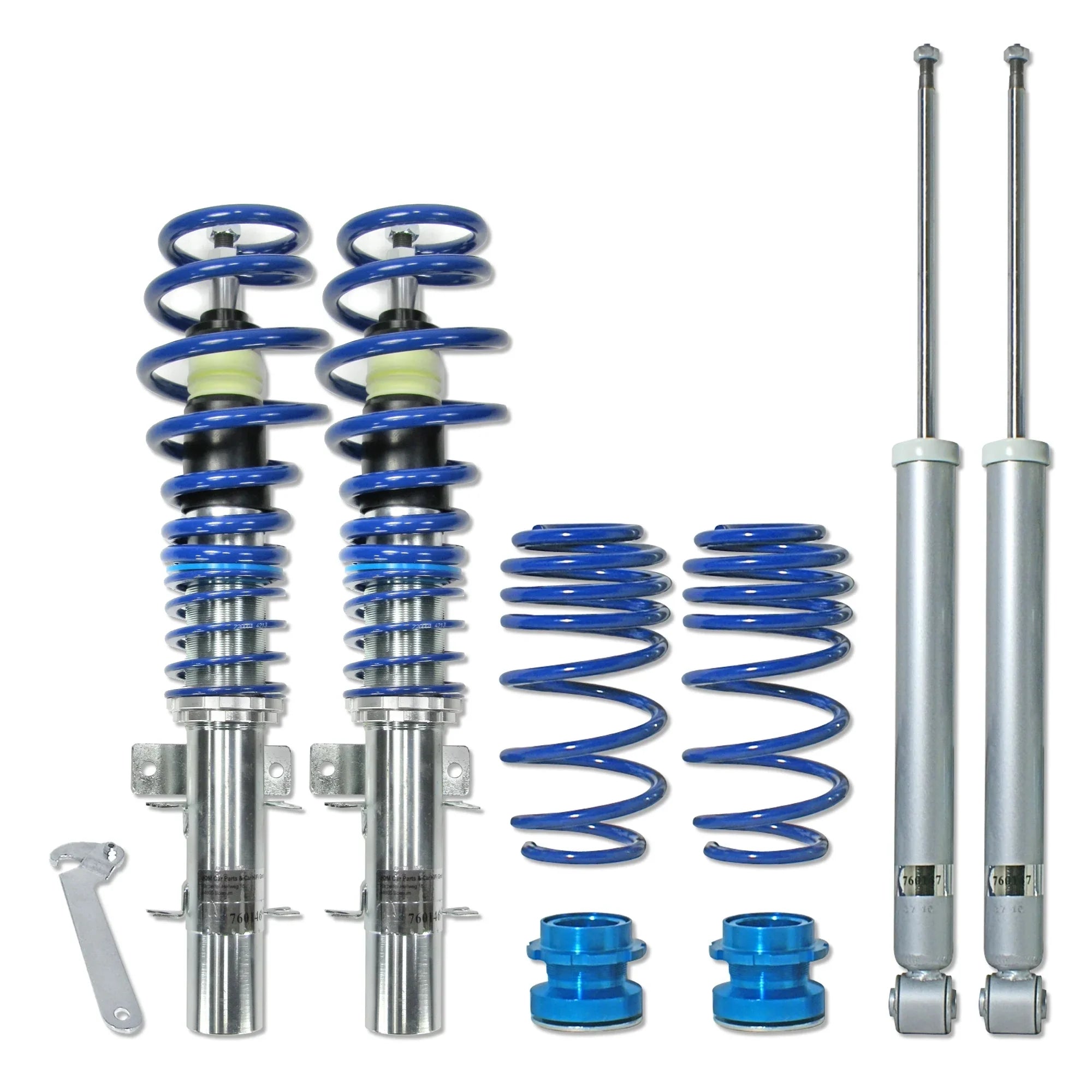 Kit combinado roscado BlueLine – Skoda Fabia 6Y (2000-2007) + TÜV