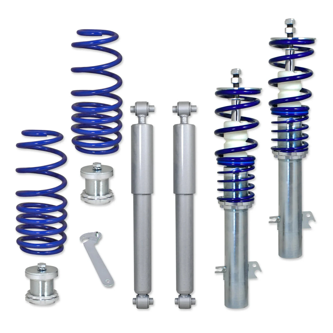Kit Ammortizzatori Filettati BlueLine – Peugeot 208 (2012+) + TÜV – vista 2