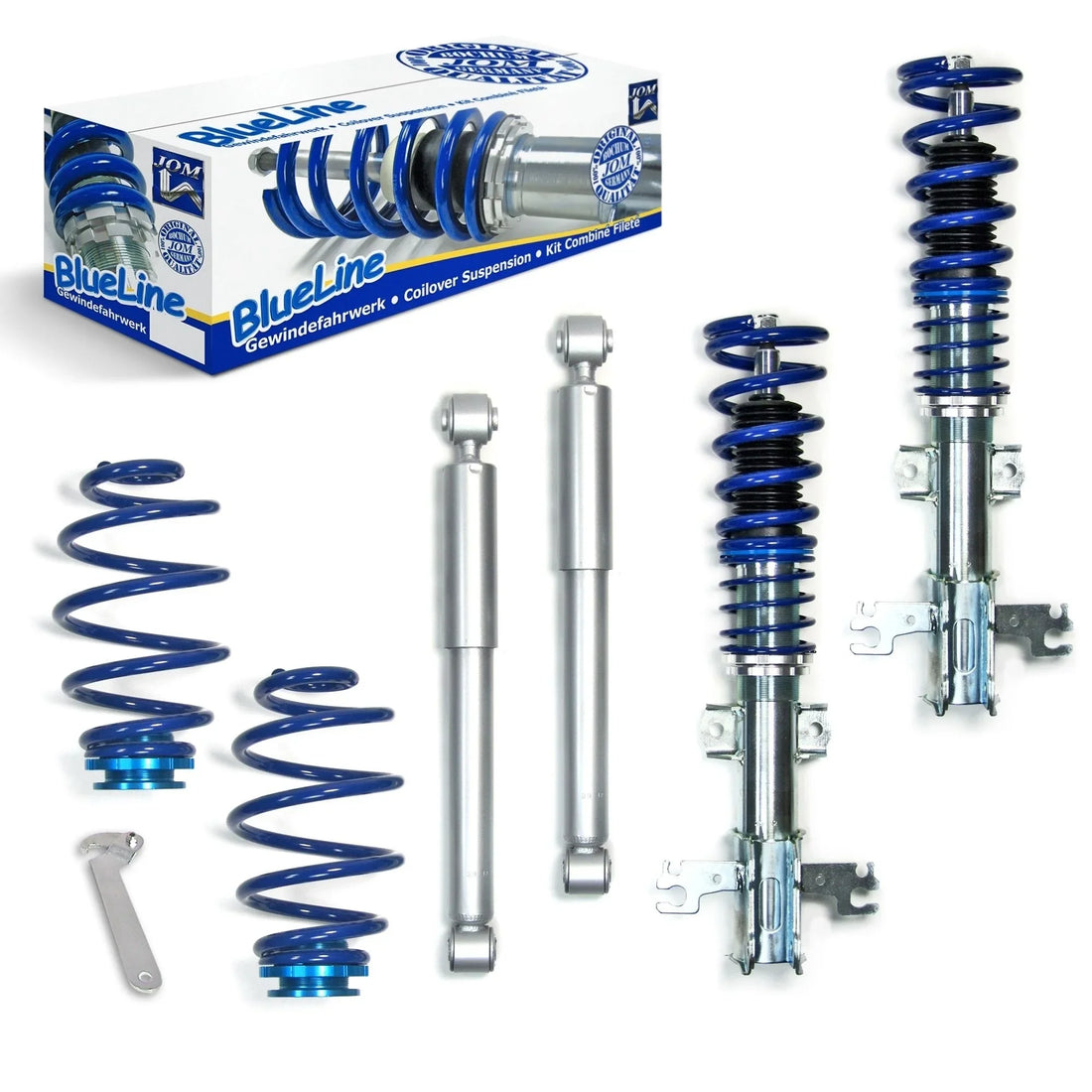 BlueLine Threaded Coilover Kit – Opel Vectra C Caravan (2003-2008) + TÜV