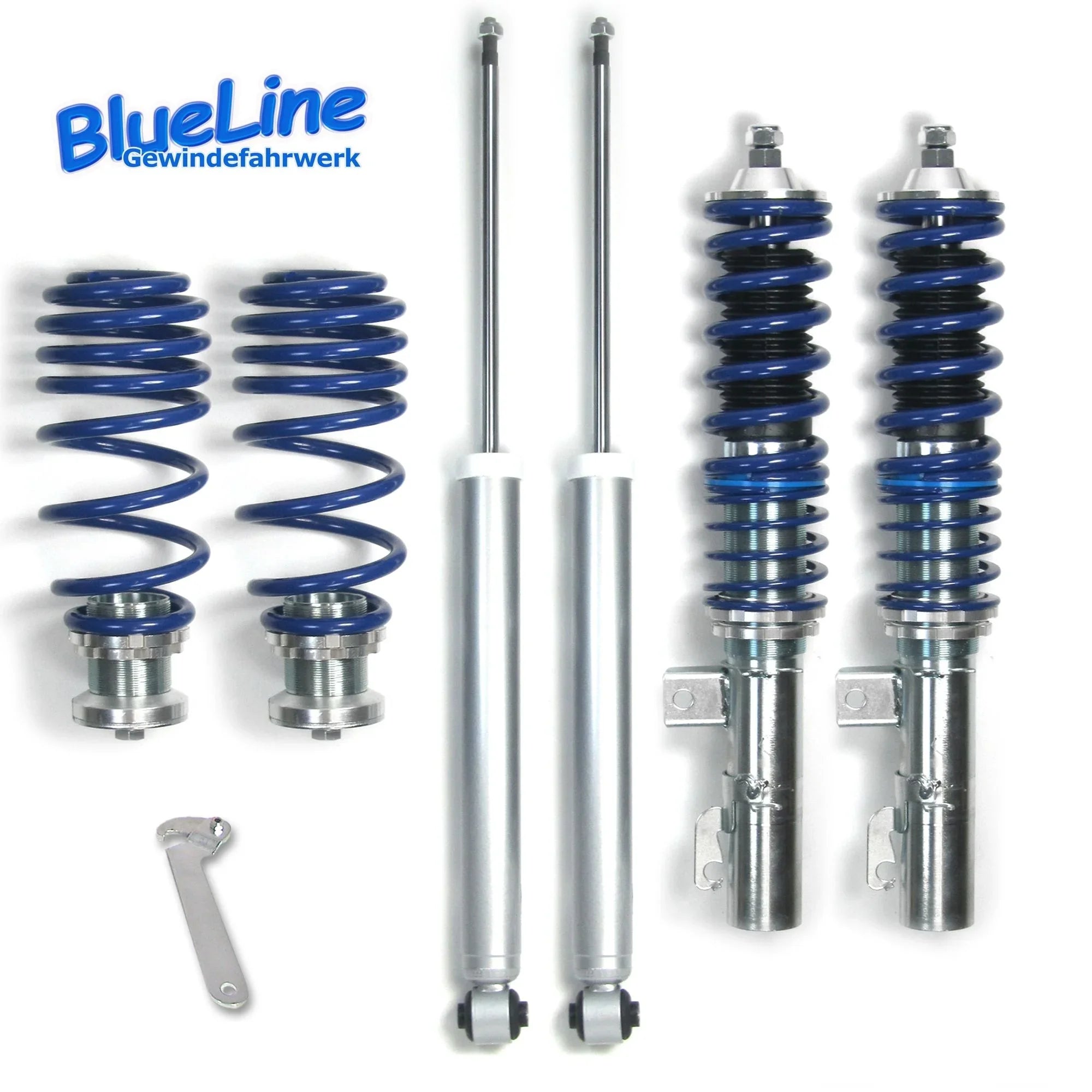Kit Combiné Fileté BlueLine – Seat Leon Cupra R 1M (2002-2005) + TÜV