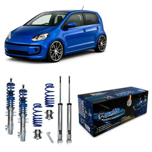 BlueLine Gewindefahrwerkset – Volkswagen Up! (2011-2023) + TÜV