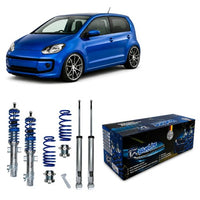 BlueLine Threaded Coilover Kit – Volkswagen Up! (2011-2023) + TÜV