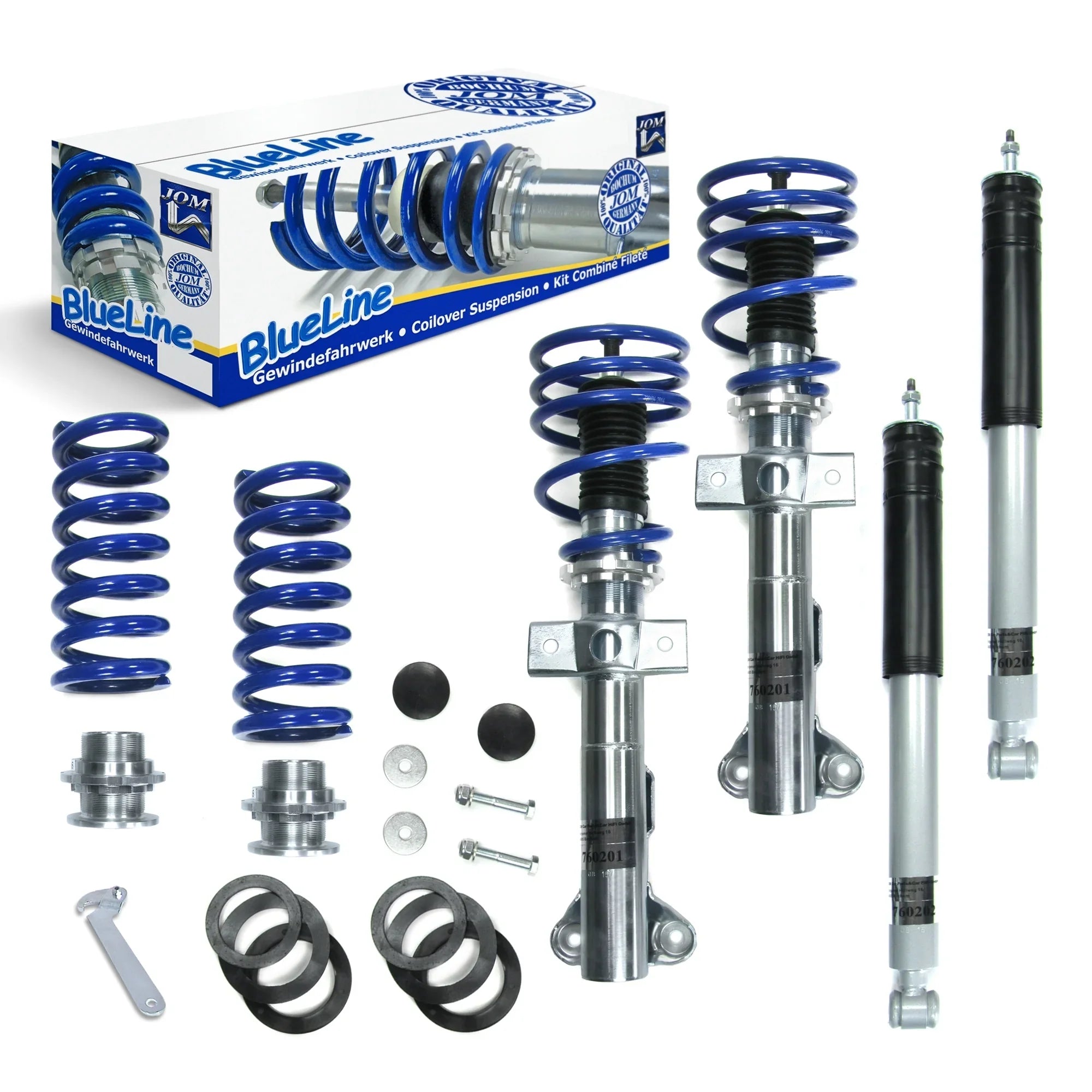 BlueLine Coilover Kit – Mercedes Benz SLK-Class (2004-2011) + TÜV