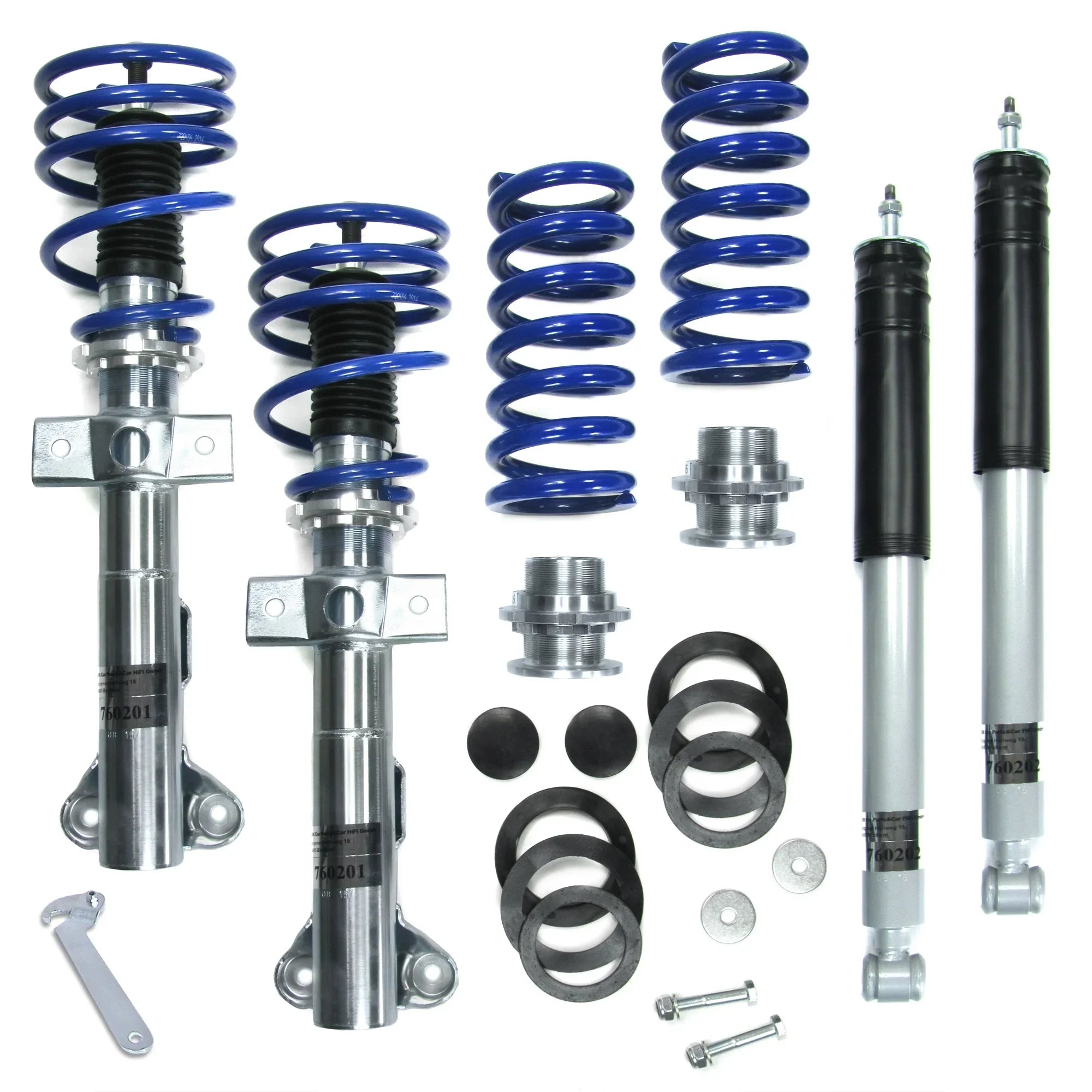 BlueLine Coilover Kit – Mercedes Benz SLK-Class (2004-2011) + TÜV